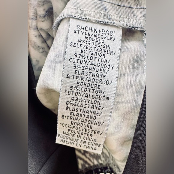 SACHIN + BABI Inkblot Print Shift Dress ✨ Size 2 - Picture 10 of 10